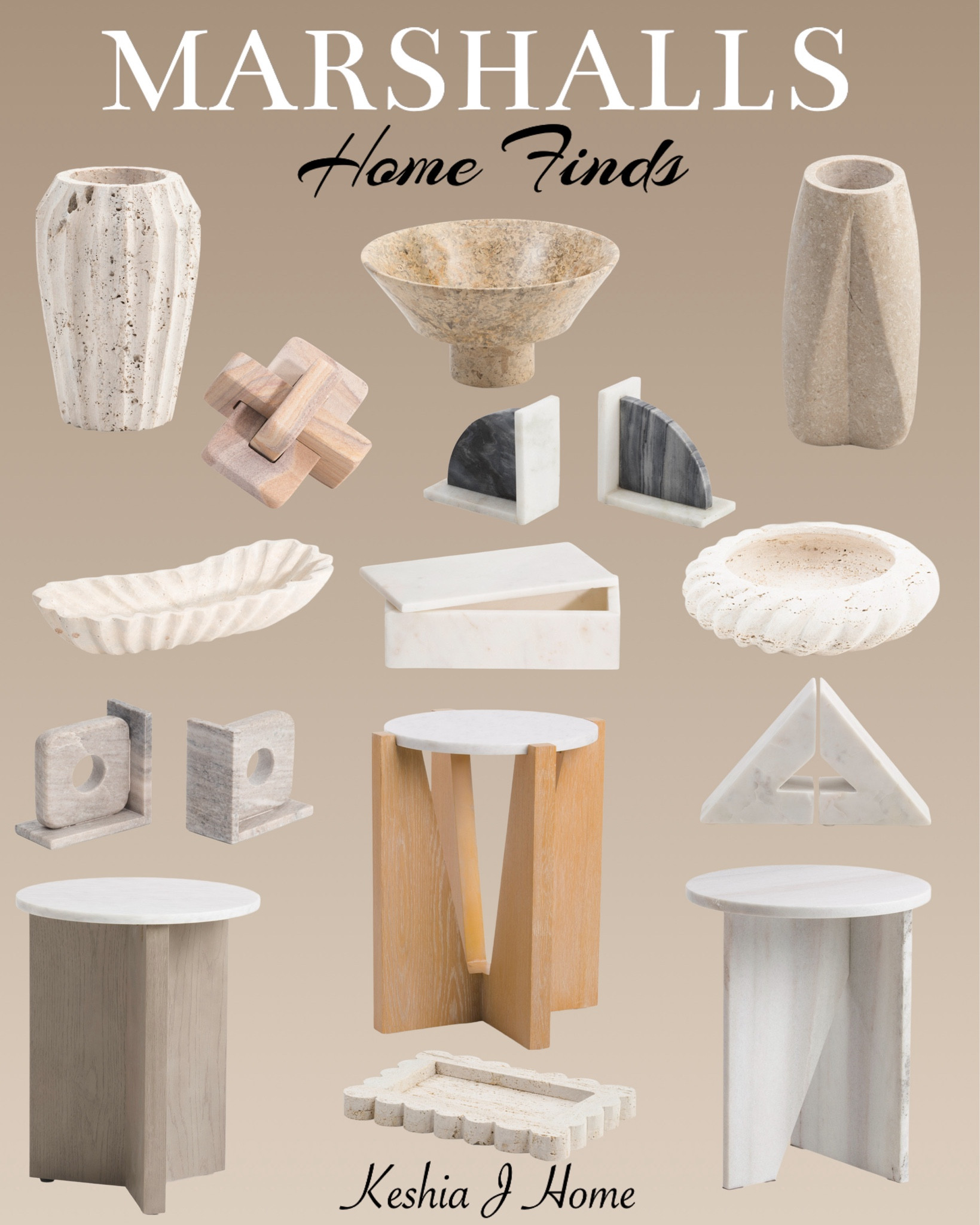 Home Decor Finds at Marshalls…Marble & Travertine 

#LTKhome #LTKU