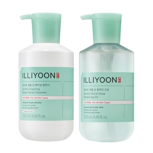 Illiyoon Gentle Deep Facial Cleanser with Gentle Deep Cleansing Oil | Amazon (US)