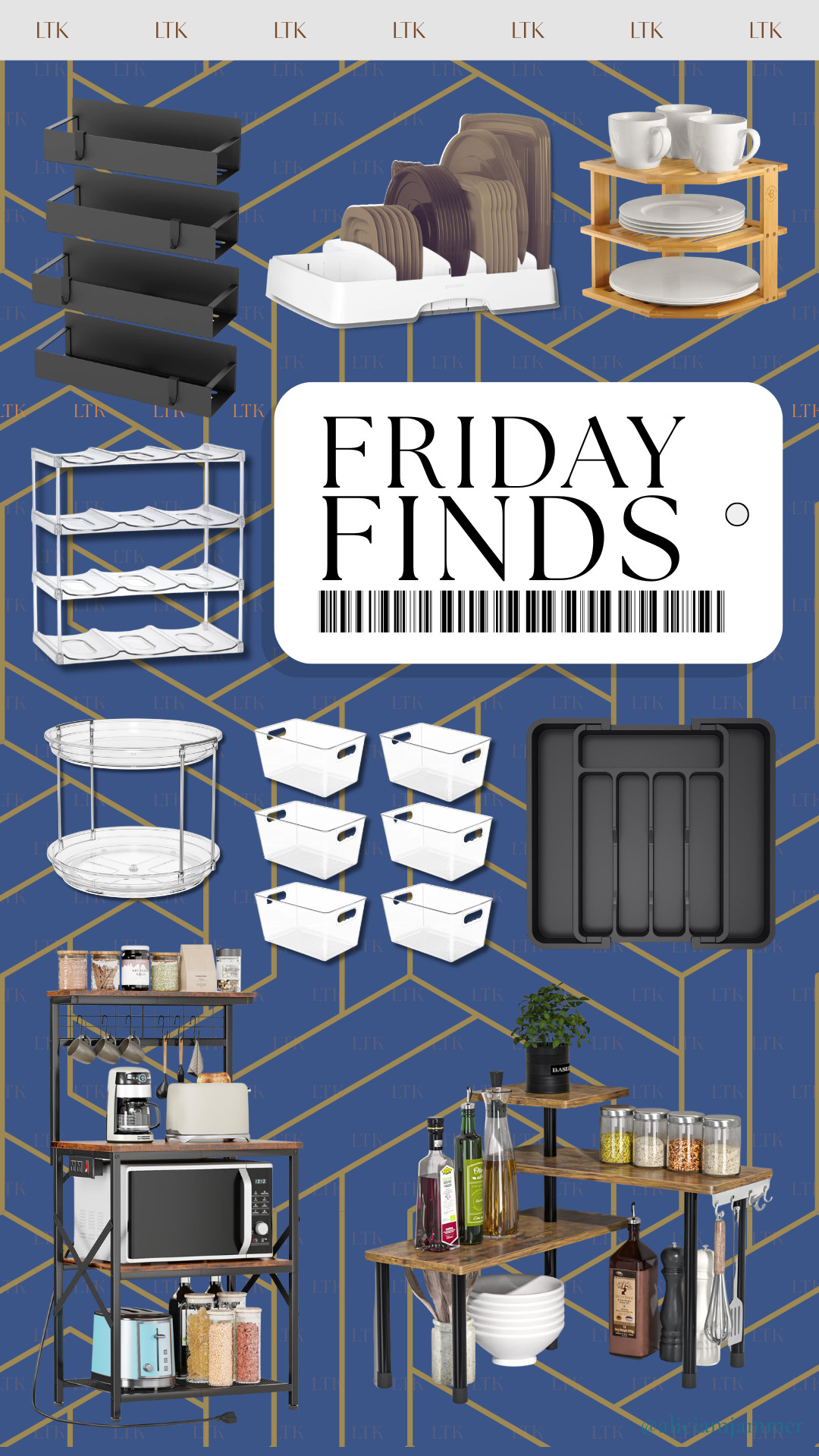 A well-organized kitchen just makes life easier. 🙌

I rounded up some of my favorite Amazon kitchen organizers that help maximize space, reduce clutter, and keep everything within reach. From cabinet solutions to pantry must-haves, these are the items that make everyday routines feel a little more functional. 

 #LTKHome