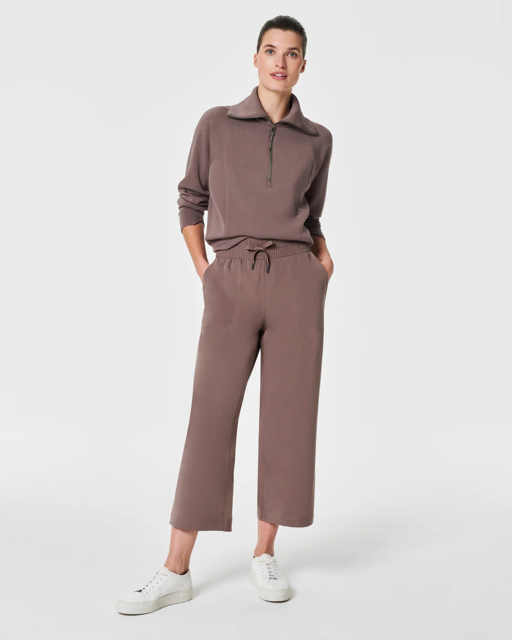 SPANX® On the Move Cropped Wide-Leg Pant | Spanx