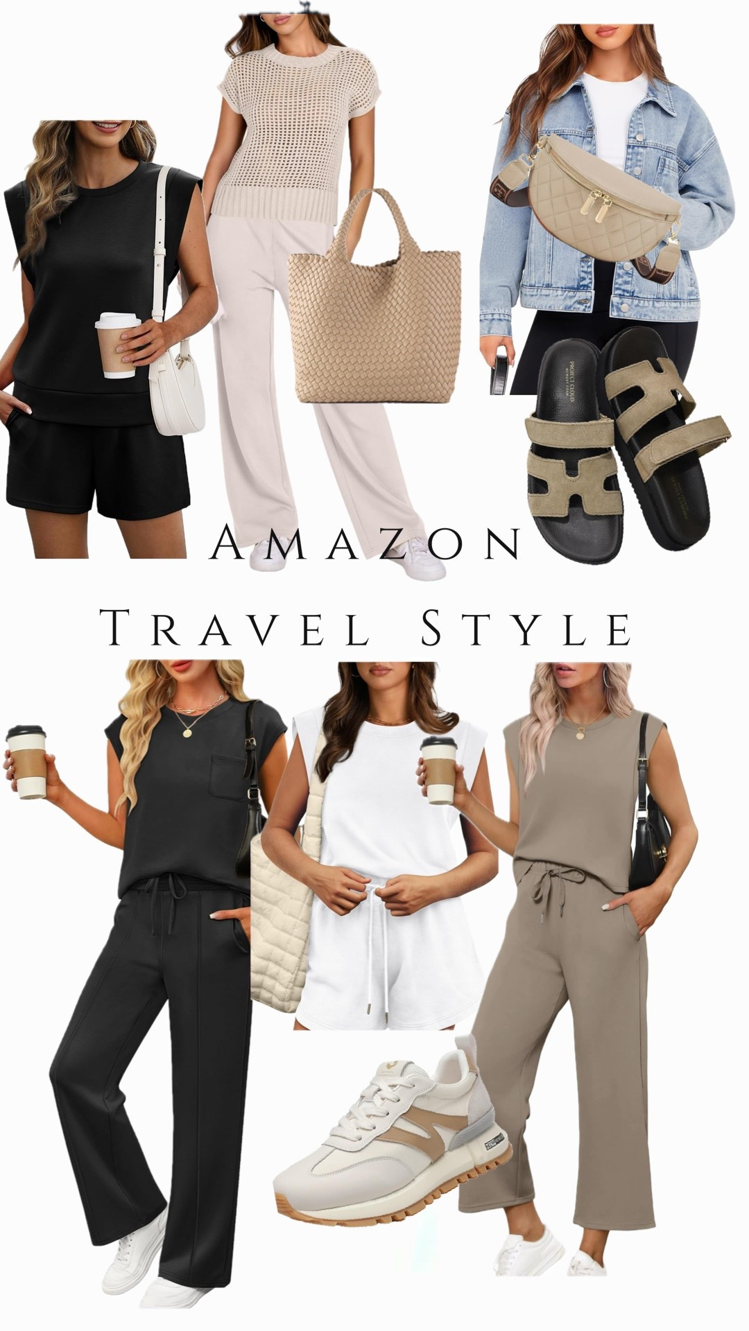 Amazon travel style. Women’s travel outfits. Amazon style. Travel outfits. Everyday style. Everyday outfits for women. Vacation style. Travel wear. 

#LTKFindsUnder50 #LTKTravel #LTKFindsUnder100