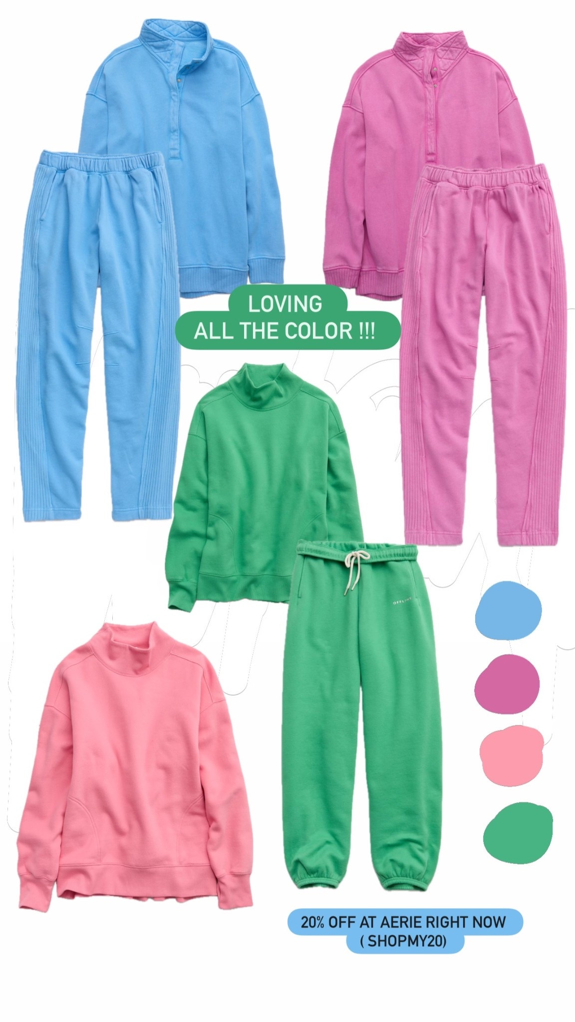 Use code SHOPMY20 !!! 
@Aerie 

#LTKSaleAlert