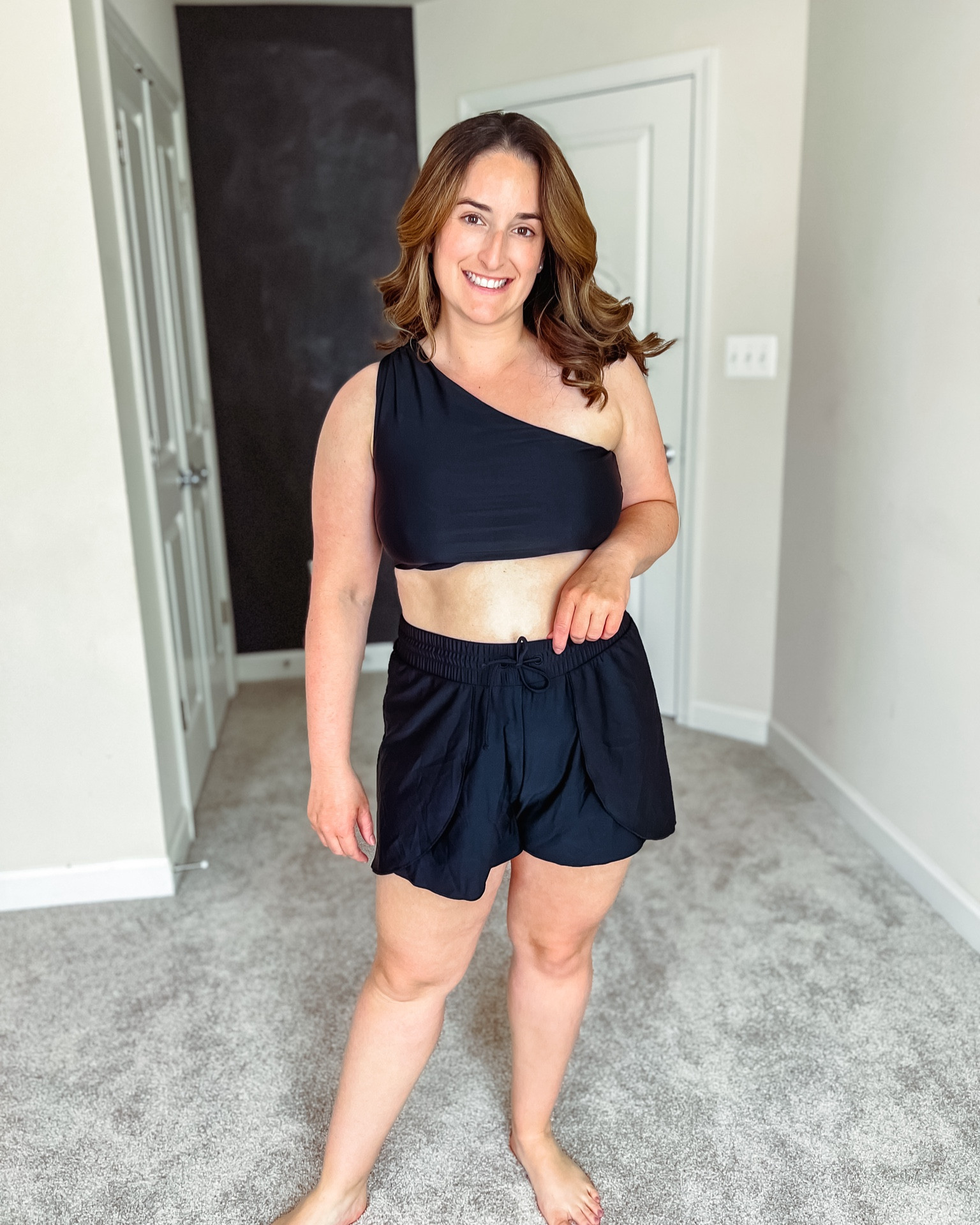 Size 10 swimwear / swimsuit / bikini/ black swimsuit / swim skirt / swim shorts / one shoulder 

Use code KAITLYNJS10 for $10 off! 


#LTKmidsize #LTKswim #LTKtravel