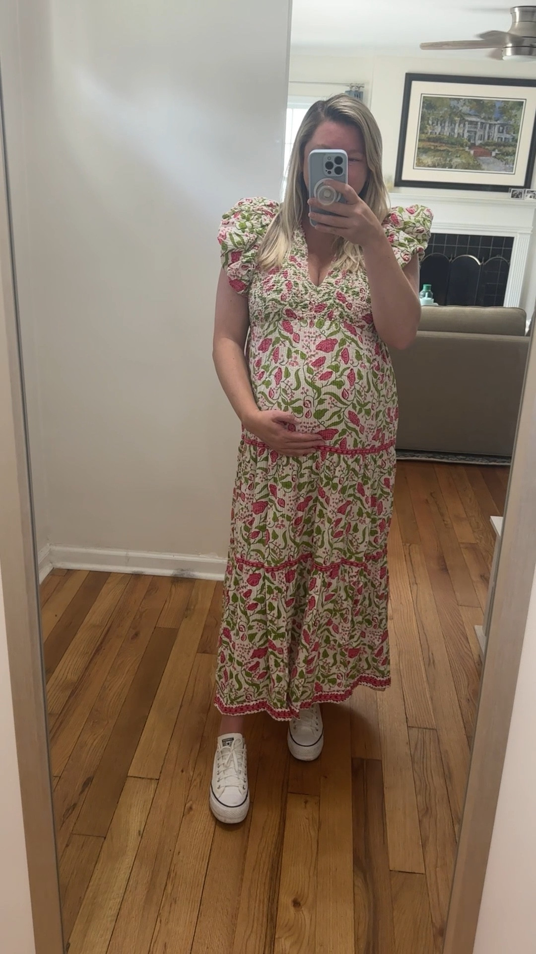 Taylor bump friendly dresses I wore at 38 weeks pregnant 

#LTKStyleTip #LTKSeasonal #LTKBump