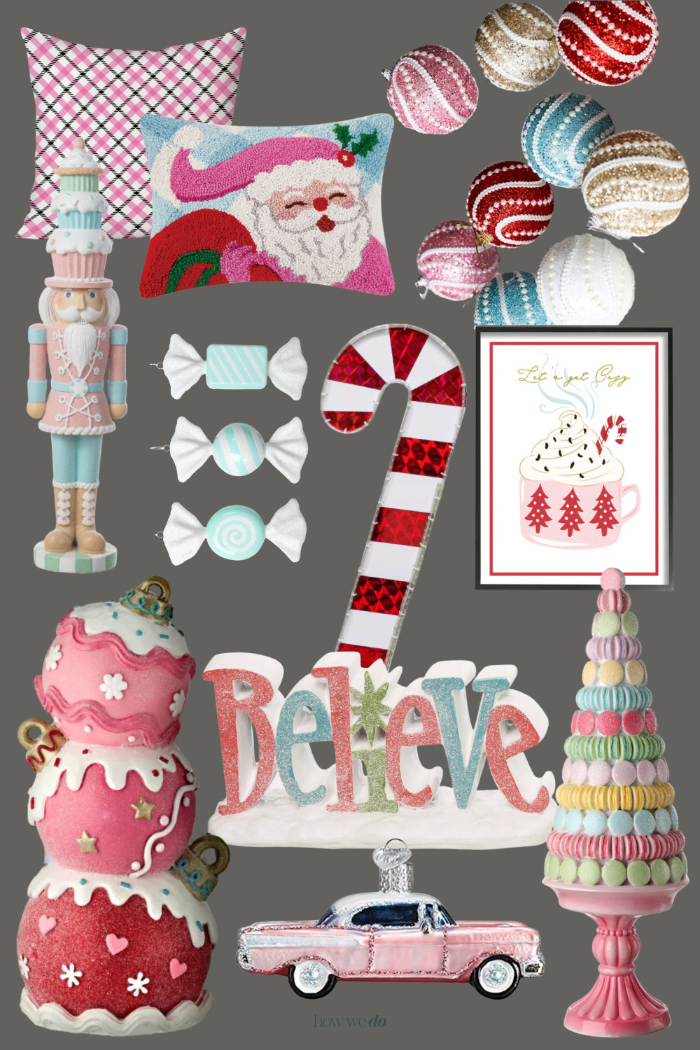 Christmas Decor, Holiday Decor, Pink Christmas 

 #LTKHoliday #LTKSeasonal #LTKHome