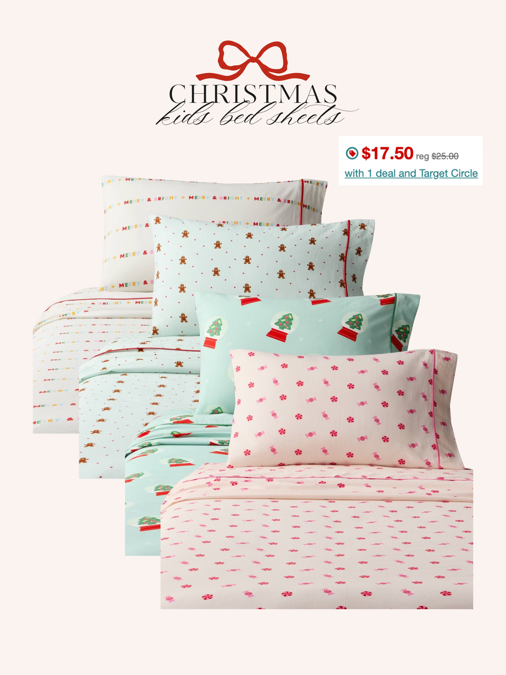 Kids Christmas Bed Sheets on Sale! 

 #LTKSeasonal #LTKSaleAlert #LTKKids