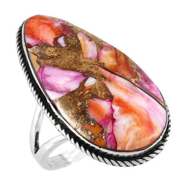 Plum Spiny Ring Sterling Silver R2219-C92 | TURQUOISE NETWORK