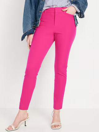 High-Waisted Pixie Skinny Ankle Pants for Women | Old Navy (US)