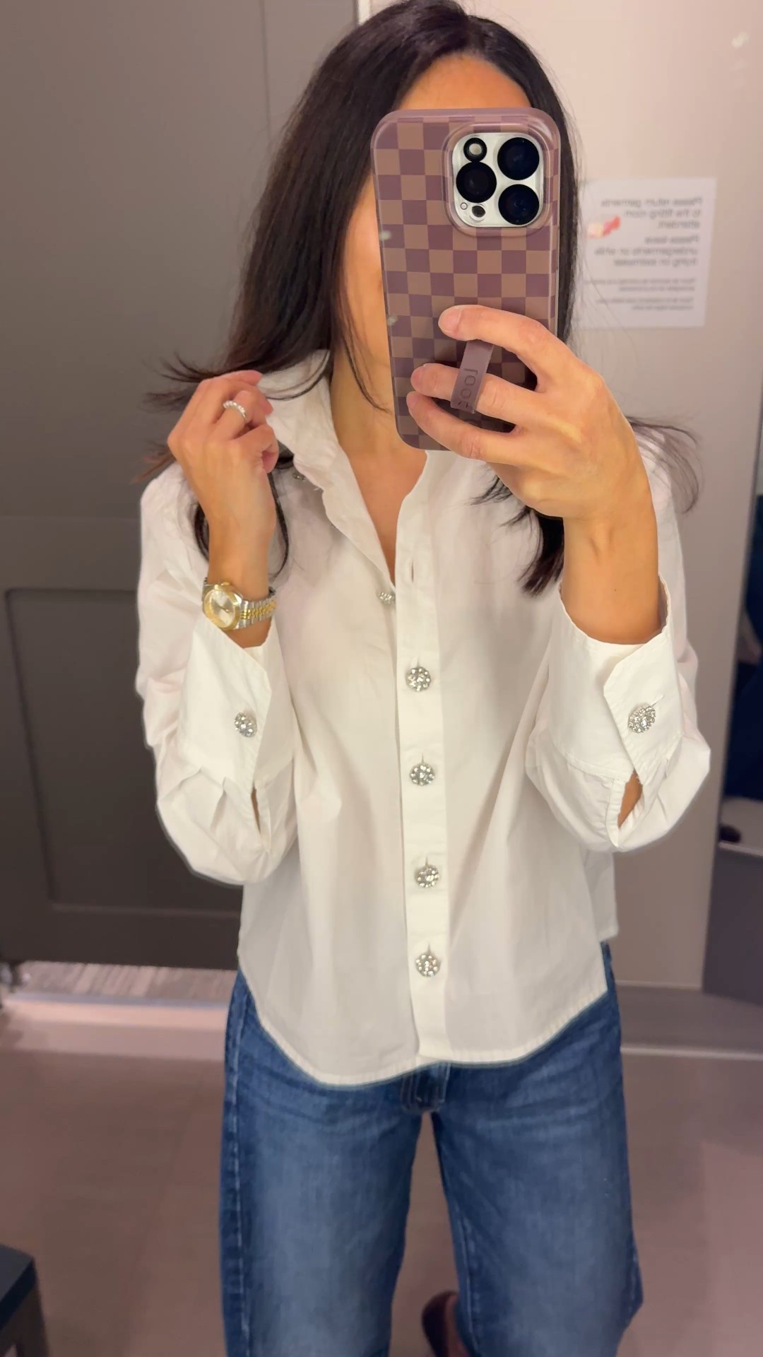 Holiday outfit. Holiday style. Party look  Good cut. Buttons are beautiful. And 100% cotton!  True to size. 

#LTKHoliday #LTKFindsUnder50 #LTKOver40