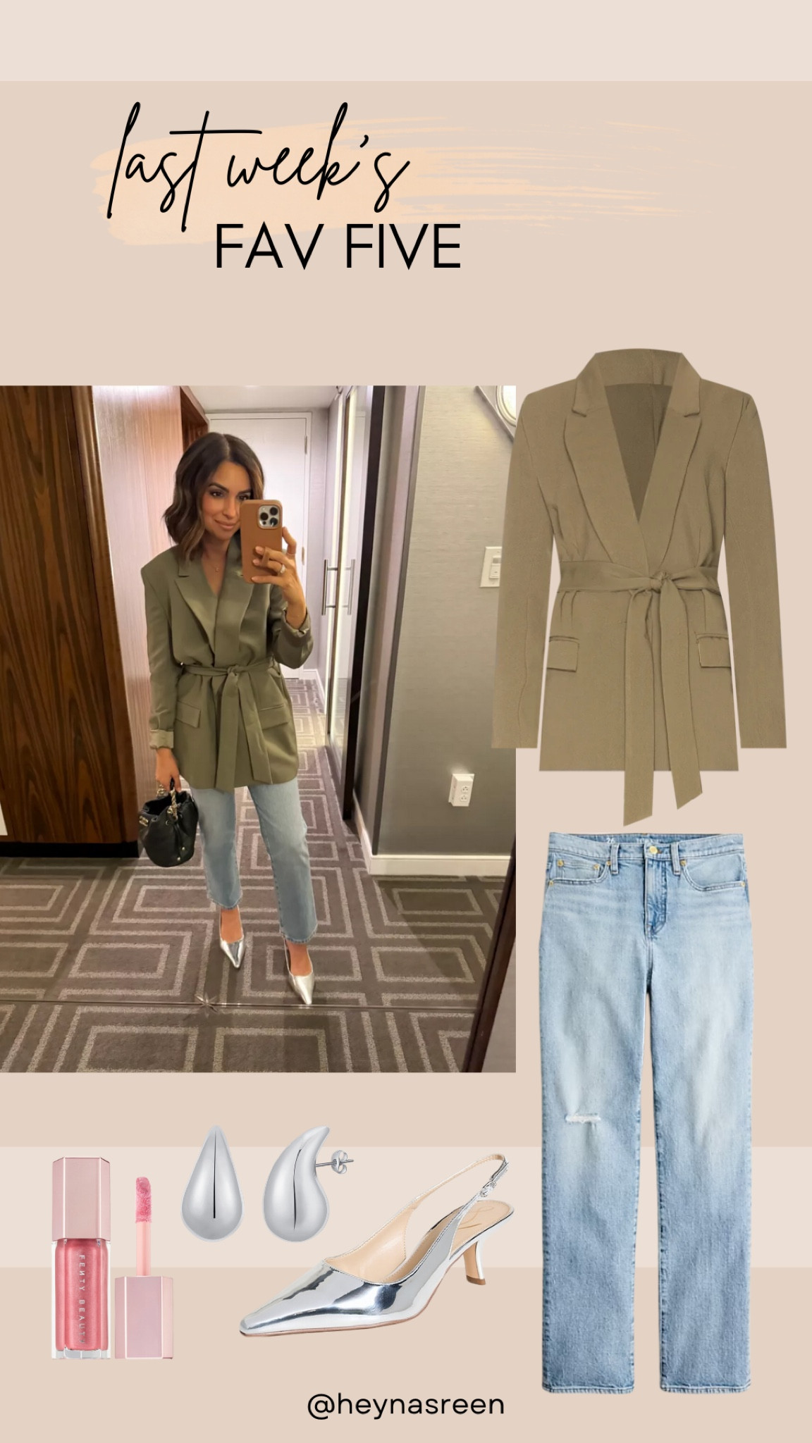 Fav 5 Revolve Bardot blazer  

#LTKstyletip