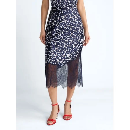 Devil Wears Prada Scoop Collection Women's and Women's Plus Maxi Lace Skirt, Sizes XS-4X | Walmart (US)