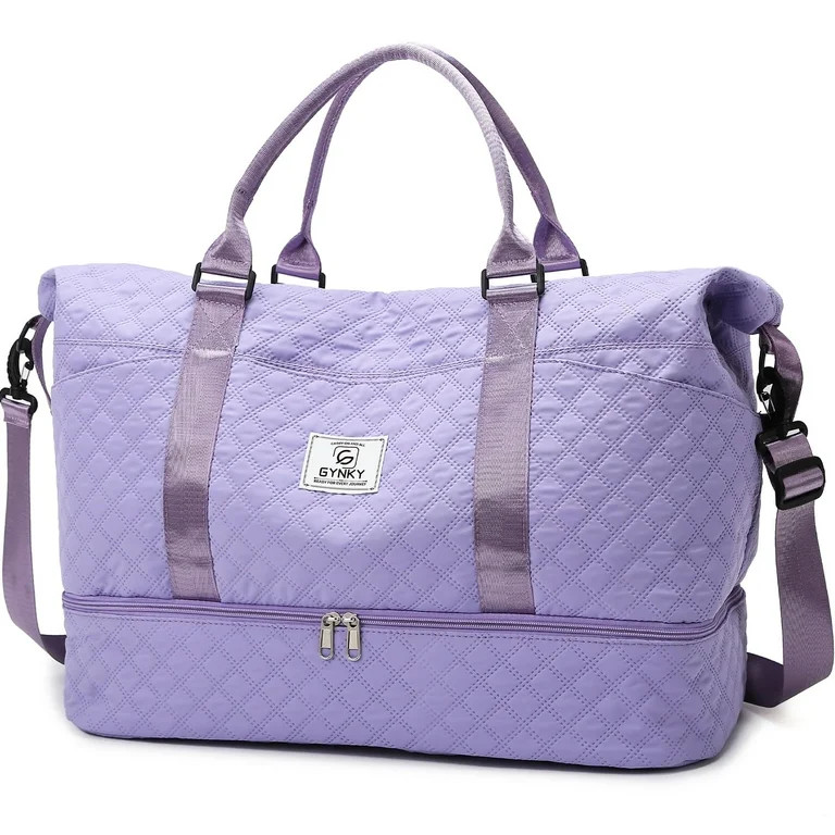 Gynky Travel Duffle Bag Weekender Bags for Women with Shoe Compartment Carry on Overnight Bag Gym... | Walmart (US)