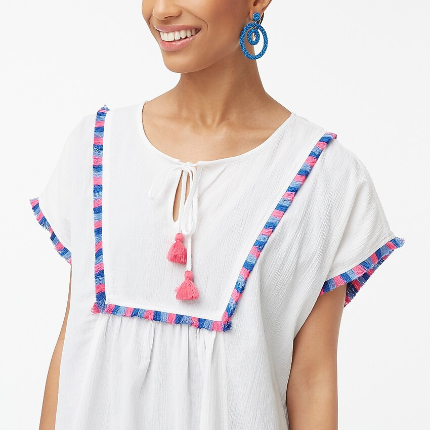 Fringe tunic | J.Crew Factory