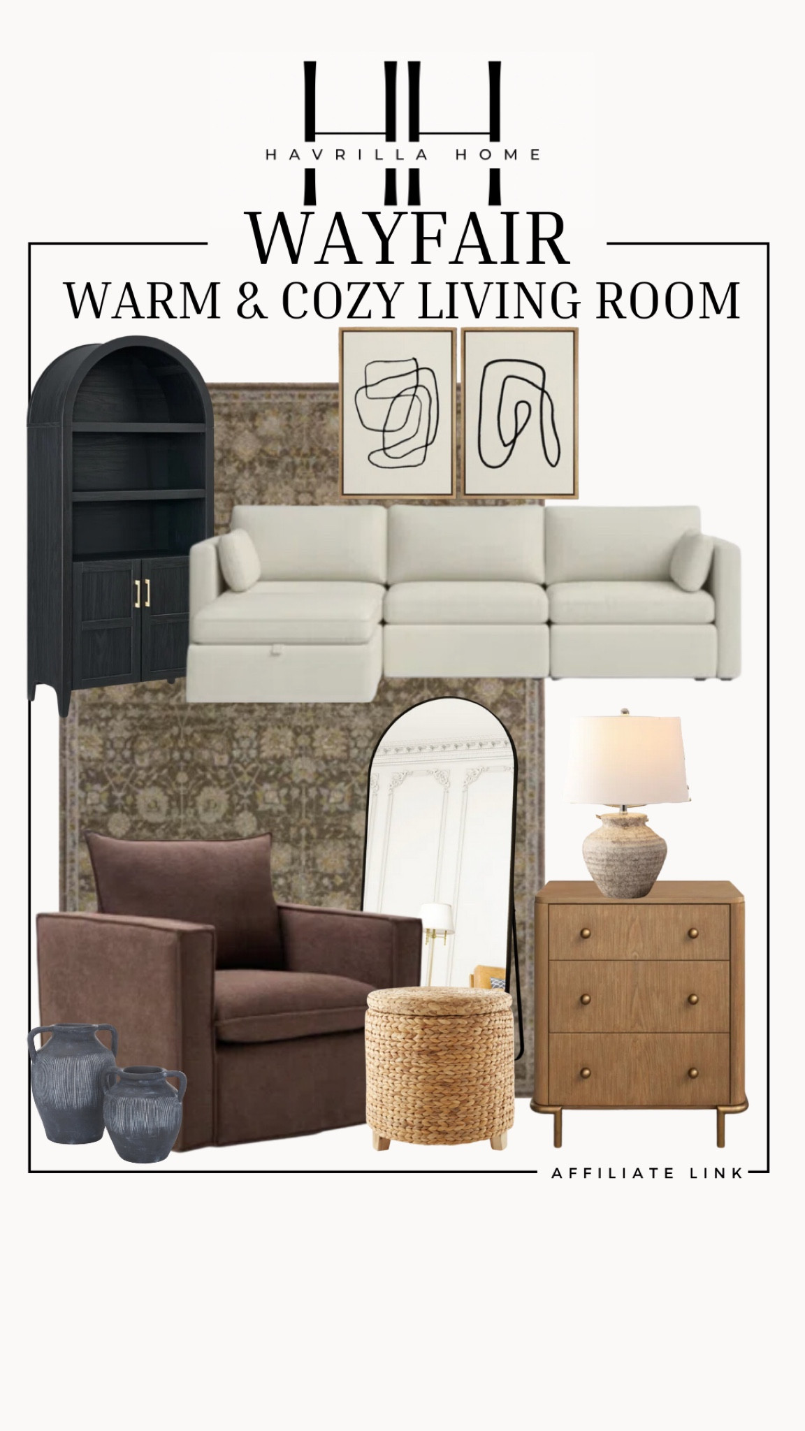 Wayfair warm and cozy living room, Wayfair cozy living room decor, Wayfair warm living room furniture, Wayfair plush sofas, cozy living room ideas Wayfair, Wayfair warm lighting, Wayfair cozy accent chairs, Wayfair throw blankets, Wayfair living room rugs, cozy home decor Wayfair, Wayfair textured pillows, Wayfair rustic warm decor, Wayfair modern cozy furniture, Wayfair winter living room decor, Wayfair inviting living spaces. Follow @havrillahome on Instagram and Pinterest for more home decor inspiration, diy and affordable finds Holiday, christmas decor, home decor, living room, Candles, wreath, faux wreath, walmart, Target new arrivals, winter decor, spring decor, fall finds, studio mcgee x target, hearth and hand, magnolia, holiday decor, dining room decor, living room decor, affordable, affordable home decor, amazon, target, weekend deals, sale, on sale, pottery barn, kirklands, faux florals, rugs, furniture, couches, nightstands, end tables, lamps, art, wall art, etsy, pillows, blankets, bedding, throw pillows, look for less, floor mirror, kids decor, kids rooms, nursery decor, bar stools, counter stools, vase, pottery, budget, budget friendly, coffee table, dining chairs, cane, rattan, wood, white wash, amazon home, arch, bass hardware, vintage, new arrivals, back in stock, washable rug 

#LTKFindsUnder100 #LTKSaleAlert #LTKHome