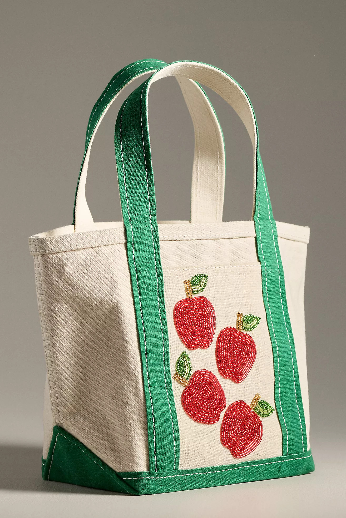 Beaded Canvas Tote | Anthropologie (US)