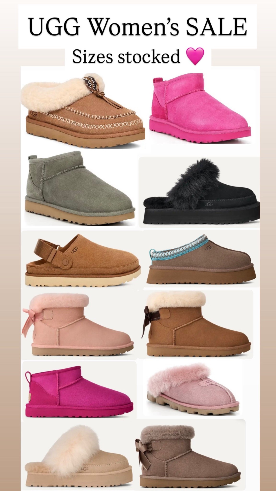 UGG STYLES FOR WOMEN
ARE ON SALE!!! 

#LTKSaleAlert