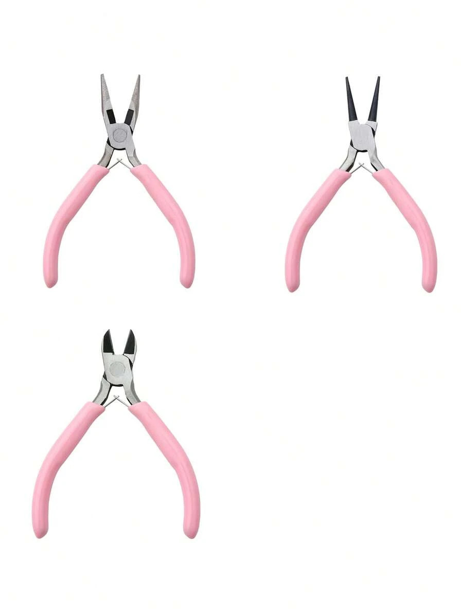 Home/Jewelry & Watches/Jewelry Making/Jewelry Tools & Equipment/Tool Kits/beadia 1/3pcs Pliers To... | SHEIN