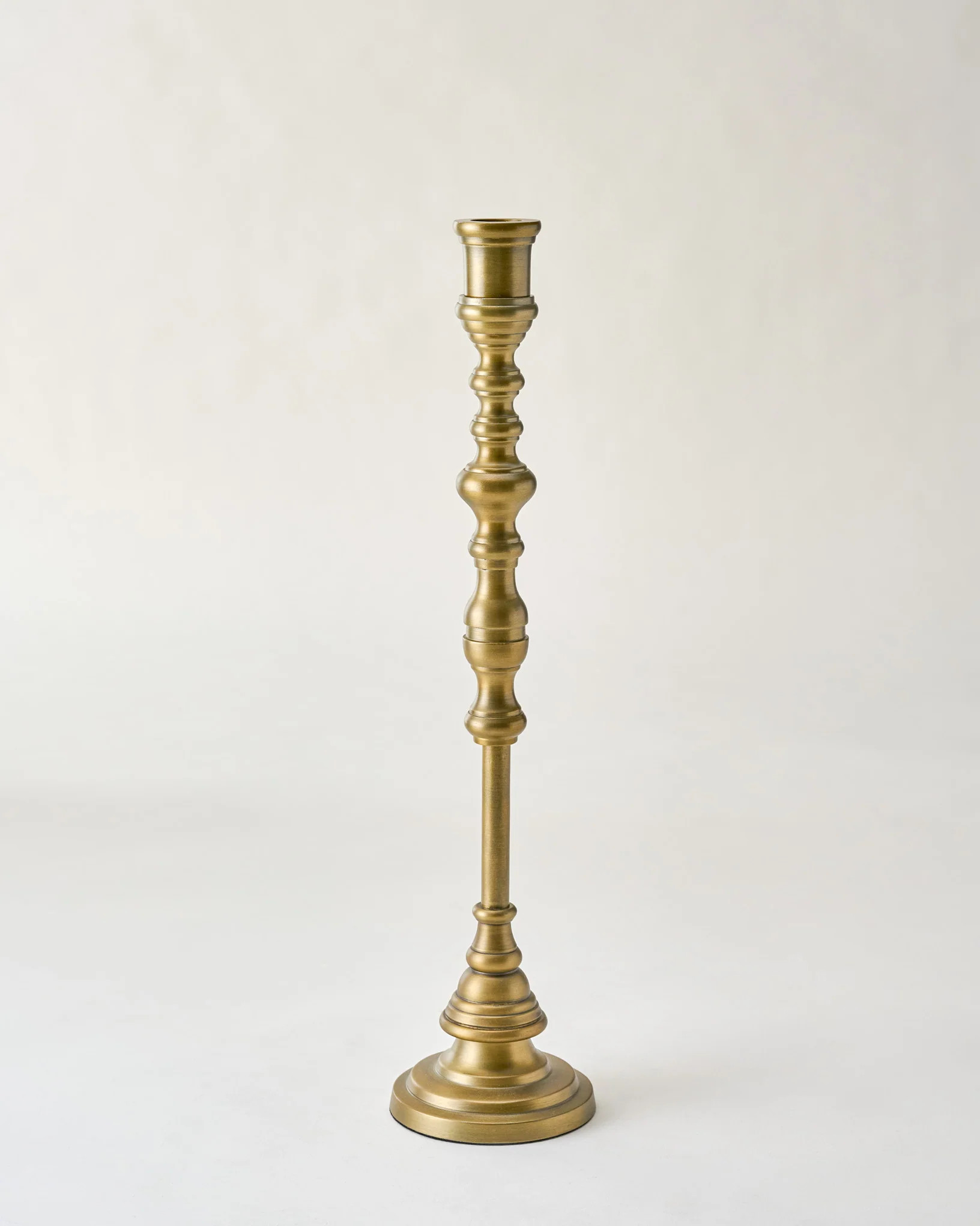 Callahan Brass Taper Holder | Magnolia