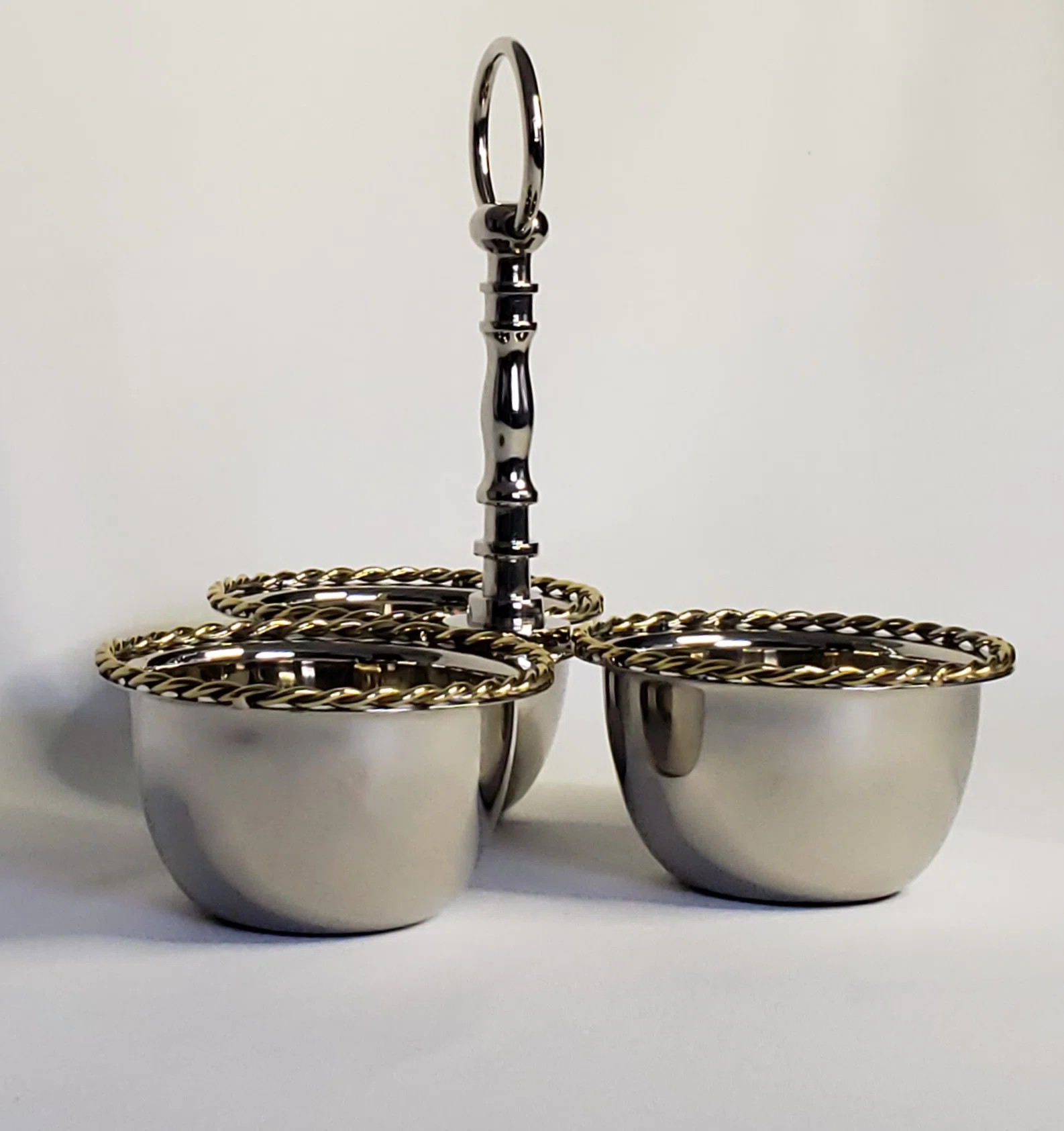 Rosdorf Park Khay Metal Divided Serving Dish | Wayfair North America