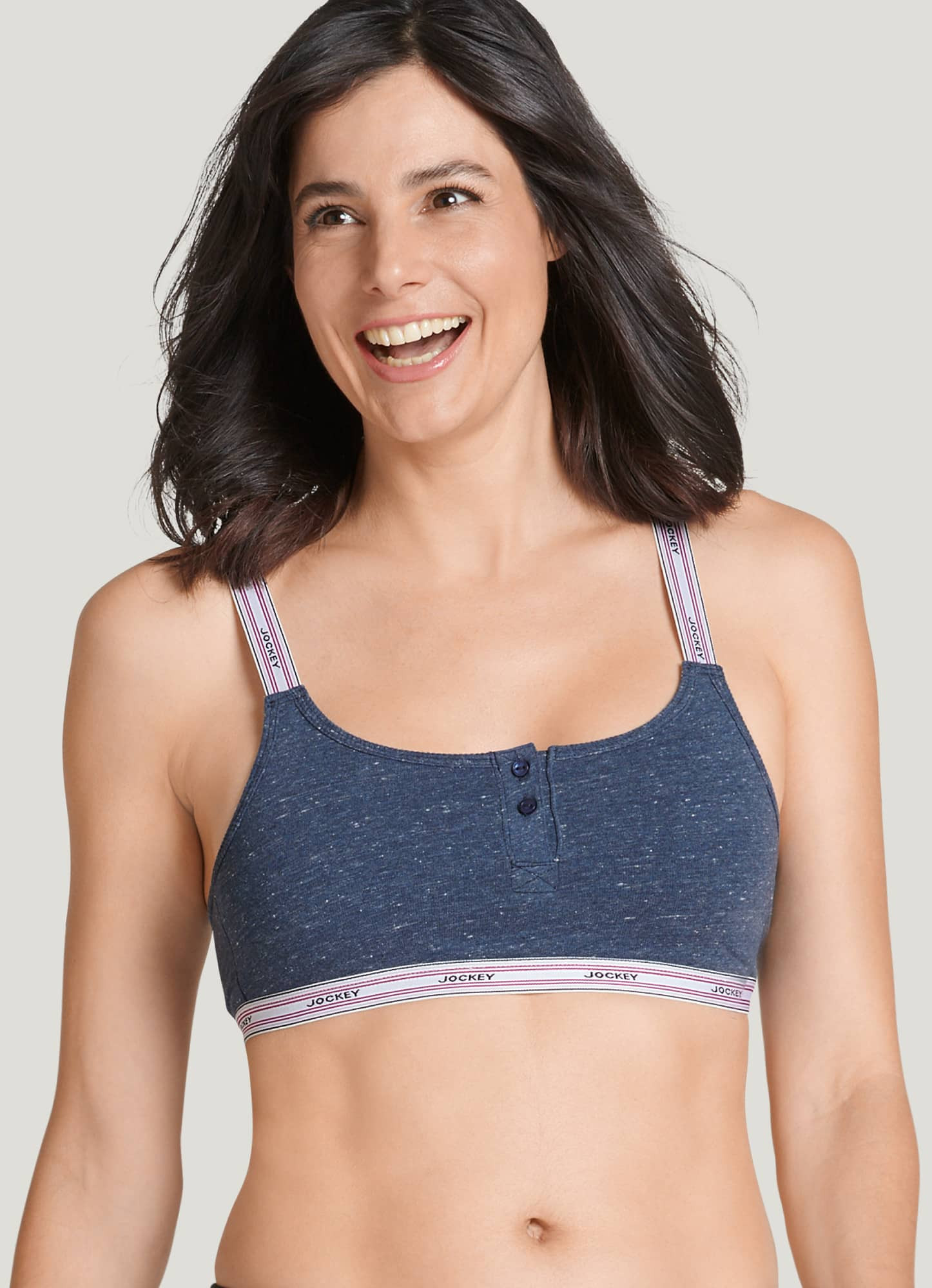 Jockey Retro Evolution Henley Bralette | Jockey