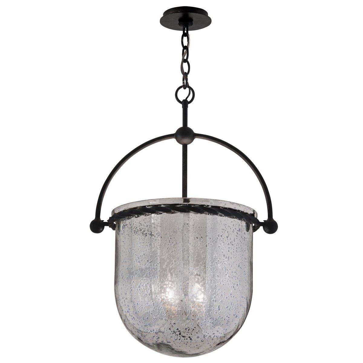 Mercury Glass Bell Lantern | Shades of Light