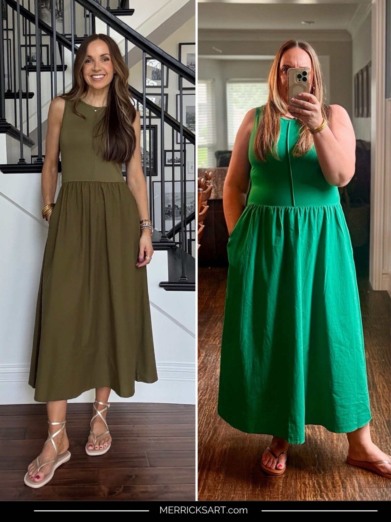Kristy and I both tried the Amazon dress and love it for summer! We are both 5’6. I am in a small and Kristy is in a large 

#LTKMidsize #LTKgrwm #LTKootd