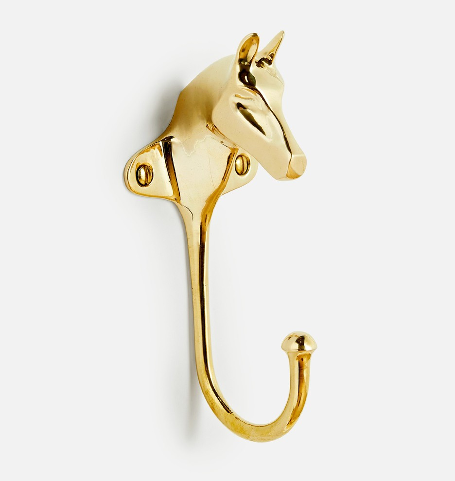 Animal Cast Brass Hook | Rejuvenation