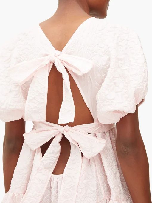 Ammi wrap-front cloqué dress | Matches (US)