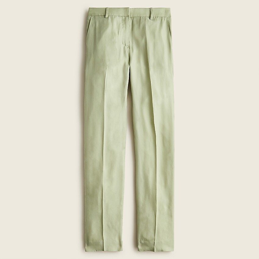 Drapey cupro trouser | J.Crew US