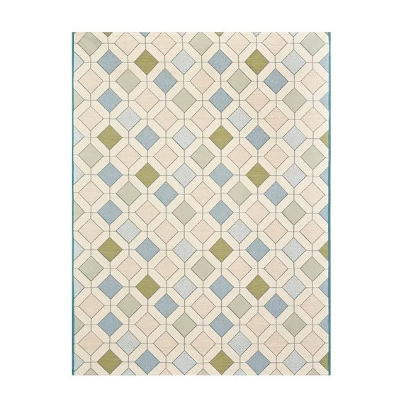 Beautiful 5' x 7' Tiles Outdoor Rug by Drew Barrymore | Walmart (US)