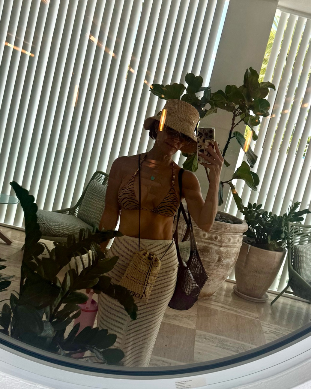 another pool day bc the seaweed on south beach is still awful,, its crazy! 

shop my newest bikini it’s so soft & pretty & it’s a collab w my fav brand & the one & only rosie 🐆

top runs tts wearing small bottoms run small sized up to a M

+ the rest my beach essentials too!

#LTKTravel #LTKSwim #LTKselfcare