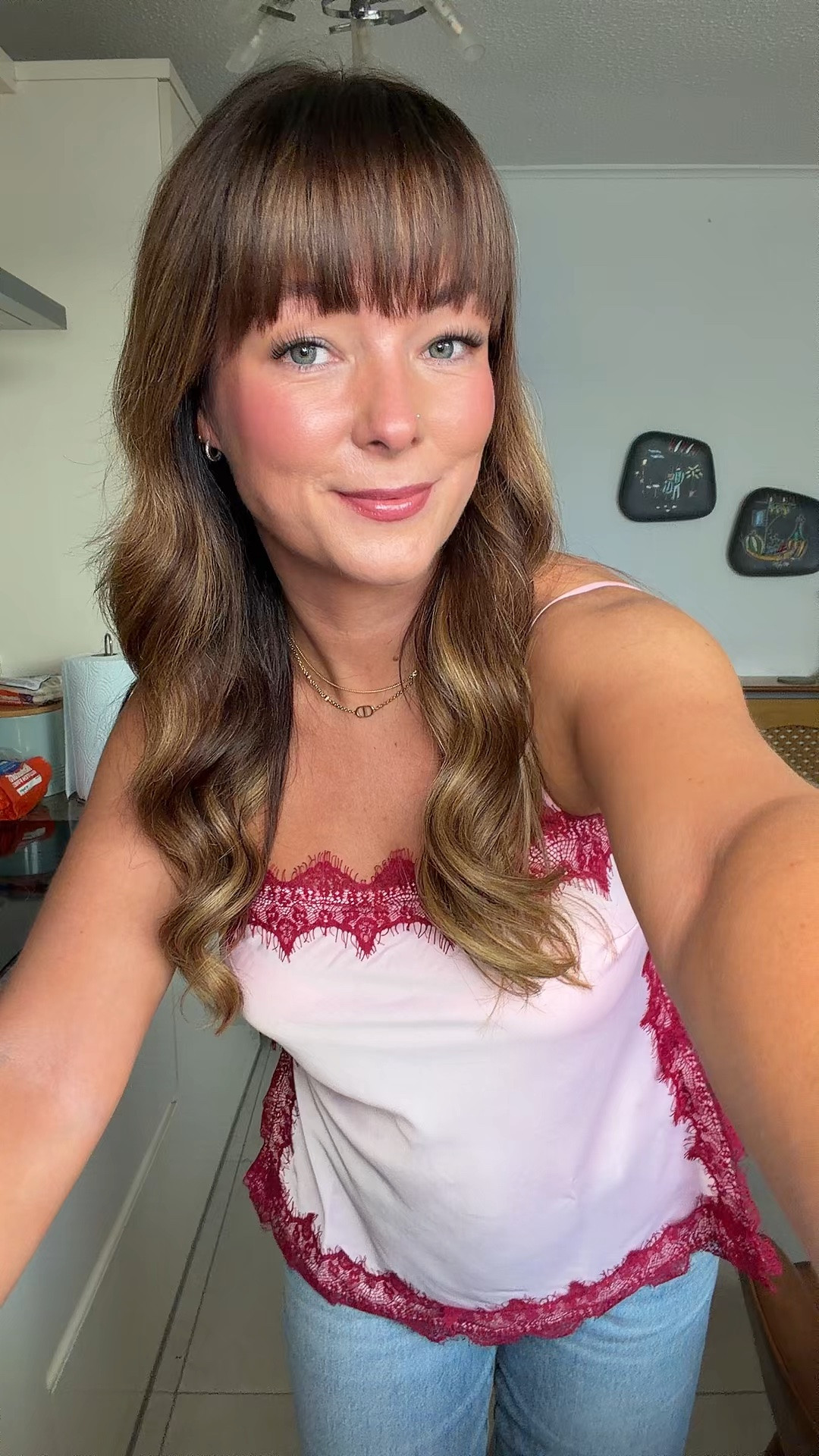 Gorgeous pink cami from Ego and my trusty @levi 728s

#LTKuk #LTKjeans #LTKdatenight
