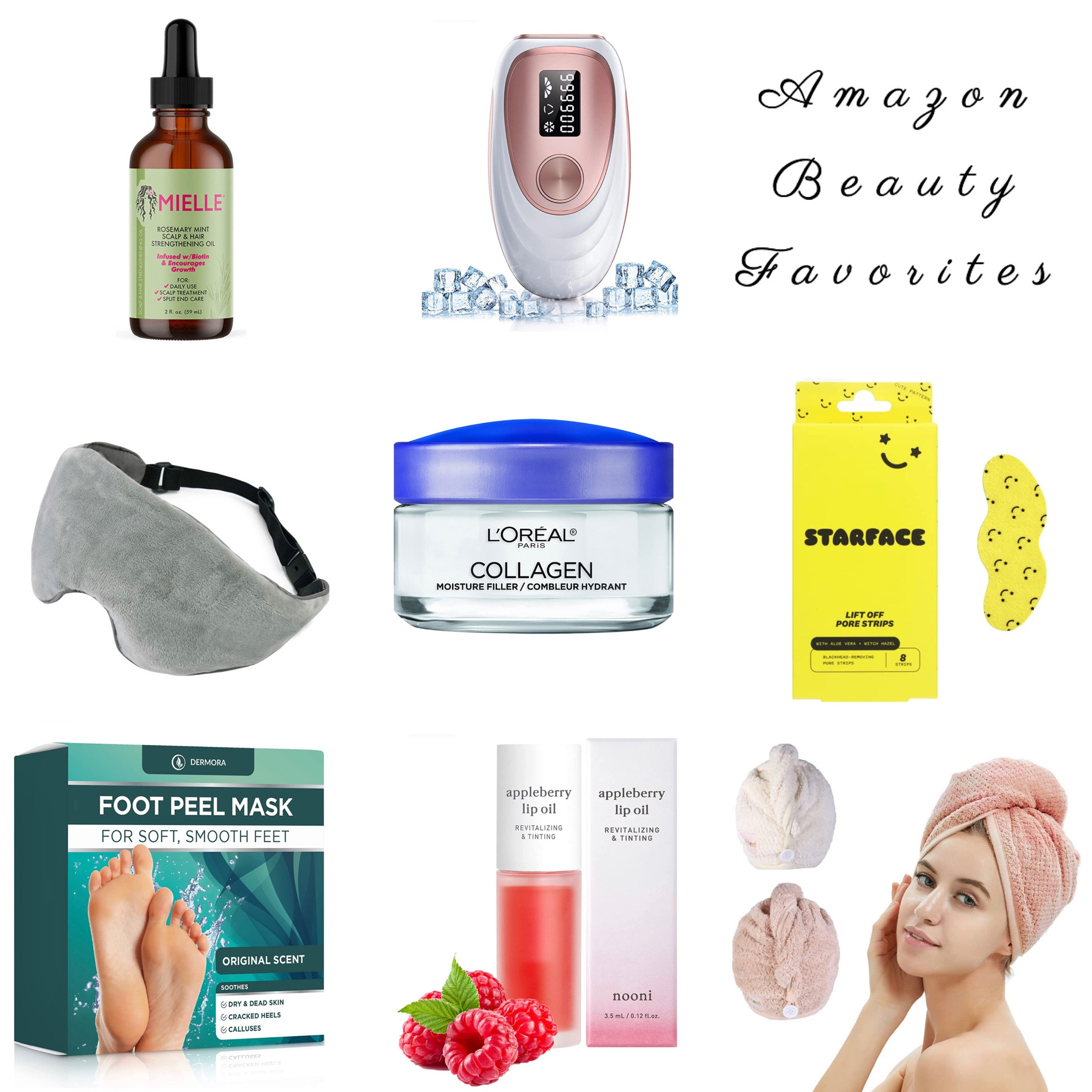 Amazon
Beauty
Finds
Favorites
Gifts
Gift guide
Hair
Skin
Nails
Makeup
Oil
Laser Hair Removal
Mask
Foot mask
Lip oil
Hair towel
Microfiber
Moisturizer
Eye mask
Pore strip
Birthday
Easter Basket
Mother’s Day
Travel
Toiletries

#LTKtravel #LTKbeauty #LTKGiftGuide
