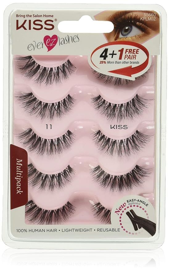Kiss Products No. 05 Ever EZ Lashes, 5 Pairs | Amazon (US)