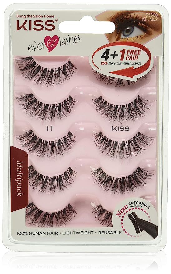 Kiss Products No. 05 Ever EZ Lashes, 5 Pairs | Amazon (US)