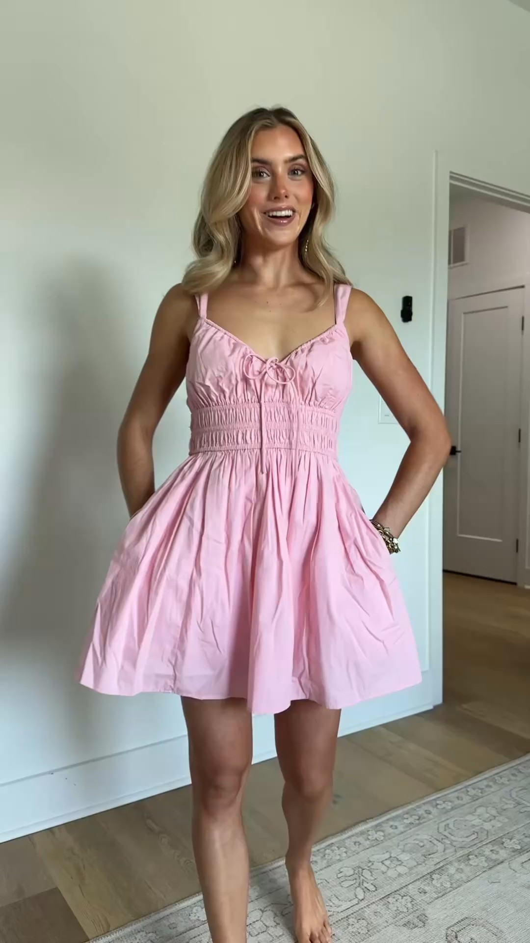 major sale happening on my favorite @abercrombie  dresses 🤭 from convertible to built in bras to hidden rompers these dresses are perfect for summer and you can style them with any style shoe from cowboy boots to heels to sandals and sneakers 😉. 6/3 - 6/8 dresses are on sale 25% off + 6/3 - 6/4 there’s an exclusive LTK code for an additional 20% off. 5’4/24/xs.  USE CODE “AFLTK” FOR THE STACKABLE 20% OFF.

#LTKootd #LTKxAbercrombie #LTKSaleAlert