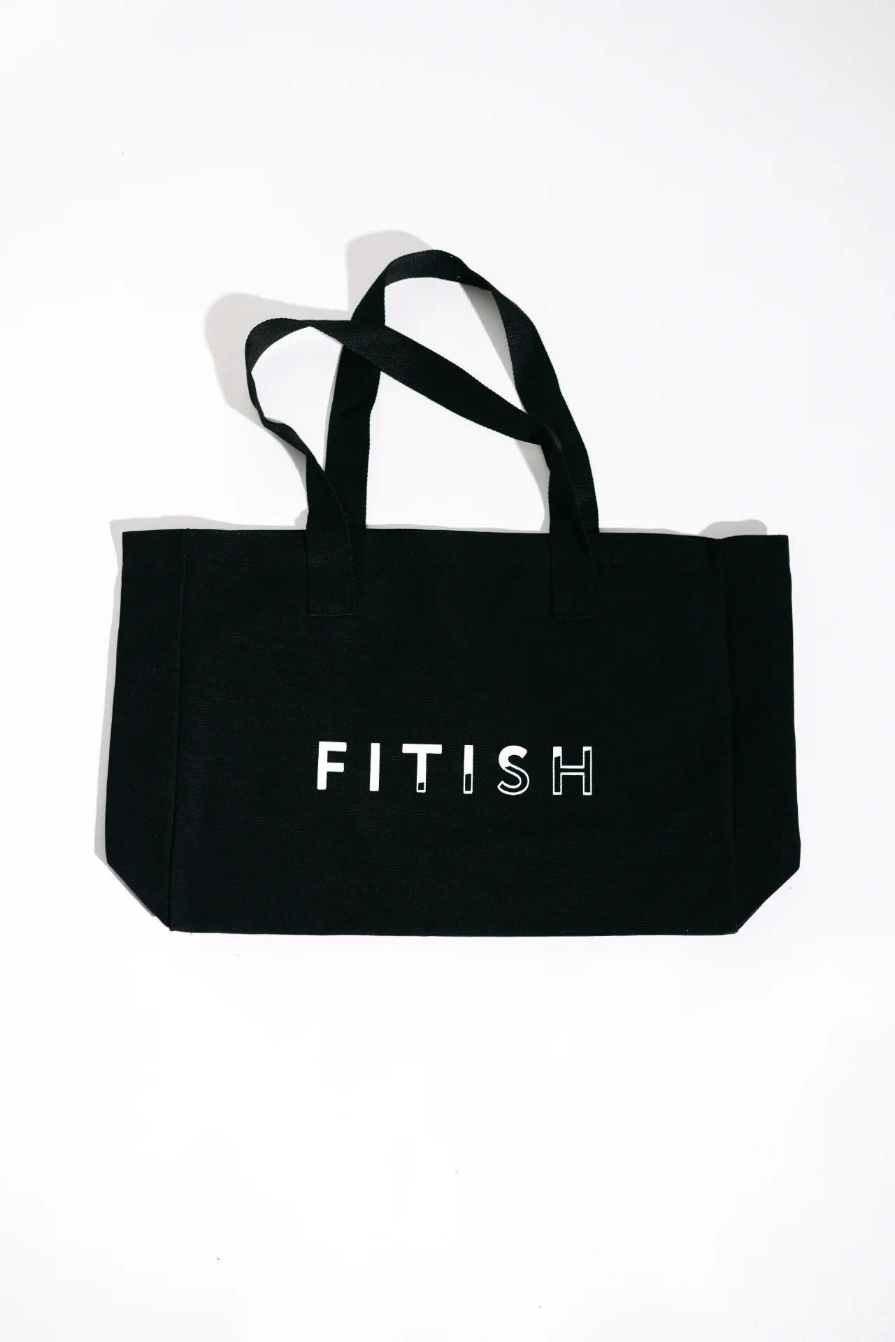 Black Canvas Tote | FITISH