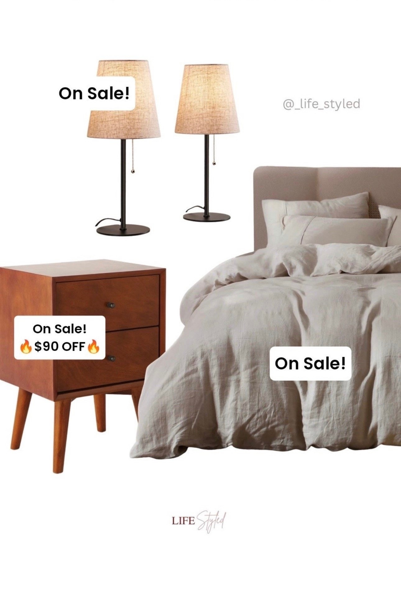 🚨 PRICE DROP! 🚨 HUGE Wayfair Sale—and this beautiful nightstand is now $90 OFF 💥 This combo is giving cozy, aesthetic vibes — perfect for a Father’s Day gift or a home upgrade. Home decor = sorted. 💗

#LTKSaleAlert #LTKHome

#LTKselfcare