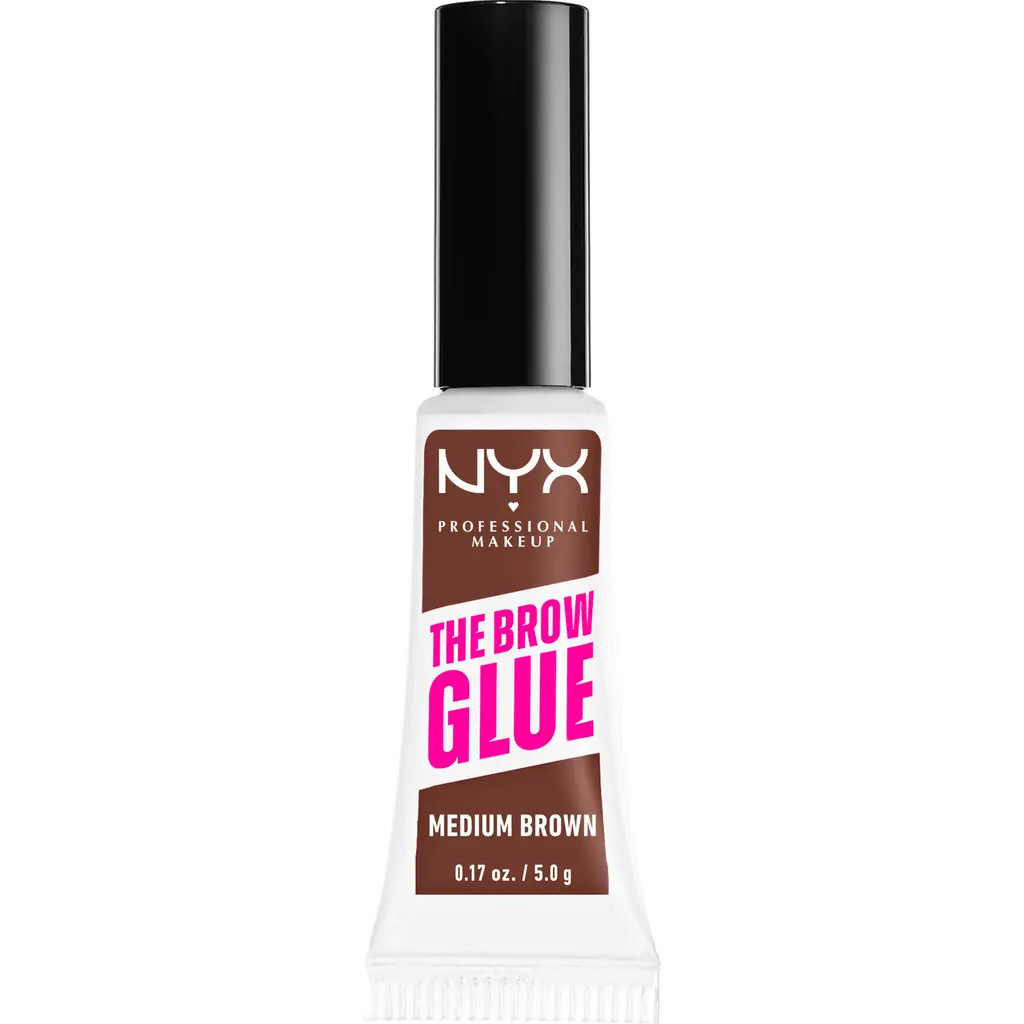 NYX PROFESSIONAL MAKEUP The Brow Glue in Medium Brown at Nordstrom Rack | Nordstrom Rack