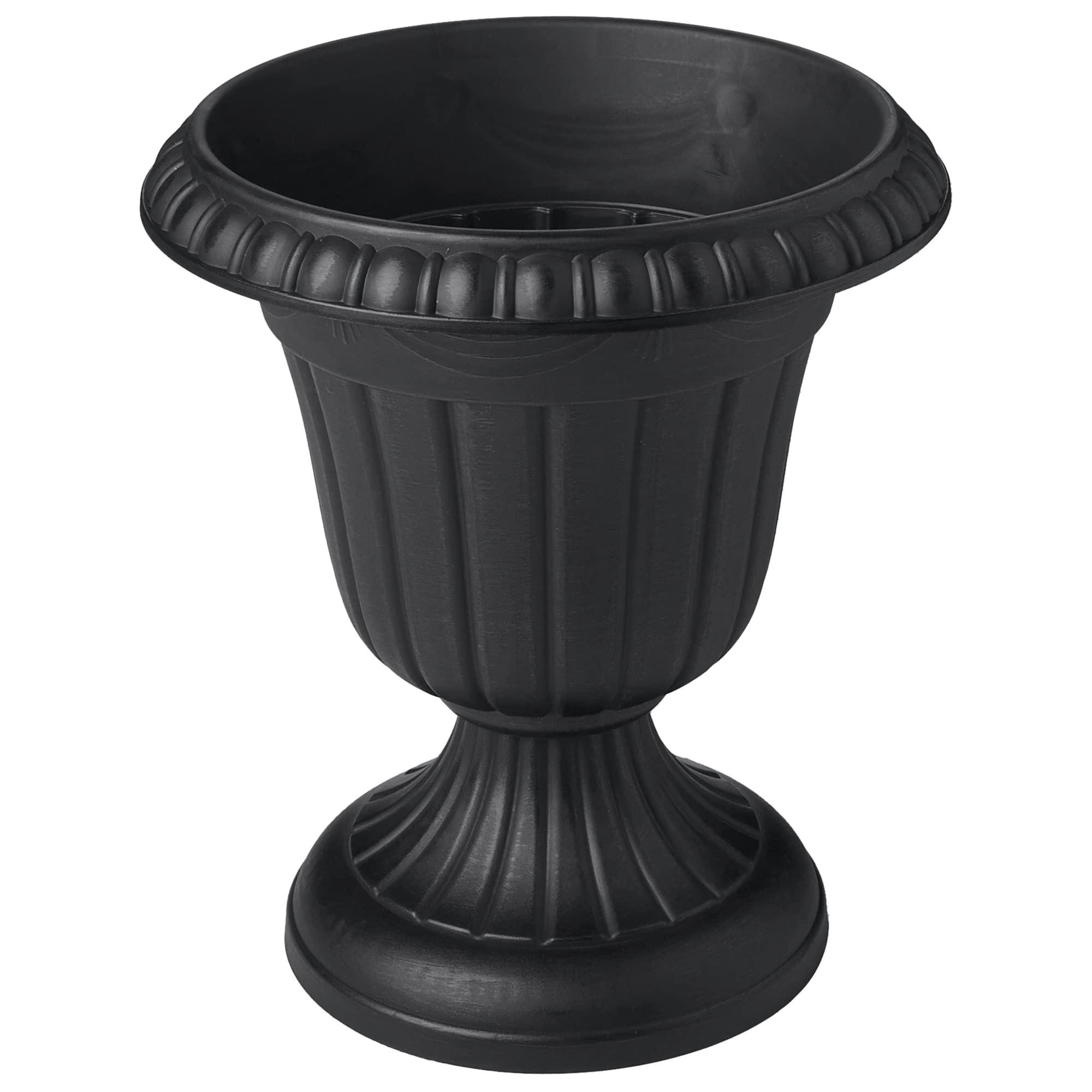 PL00BK Classic Traditional Plastic Urn Planter, Black | Amazon (US)
