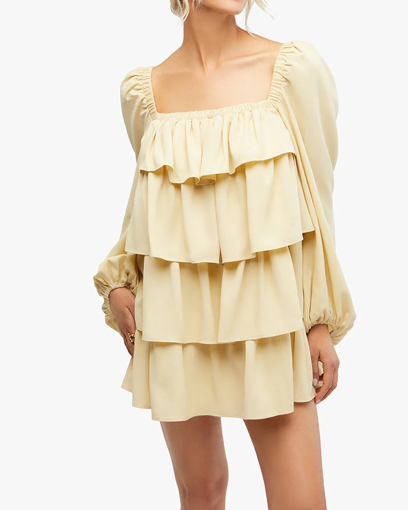 Tiered Mini Dress | We Wore What