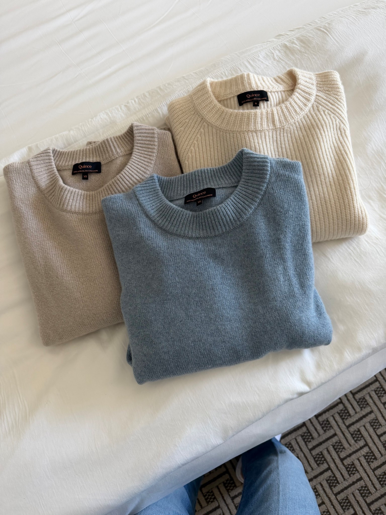 Our favorite cashmere sweater in three essential colors. The oversized fit is so good. I wear my brown one constantly! 

#LTKSeasonal #LTKootd #LTKWorkwear
