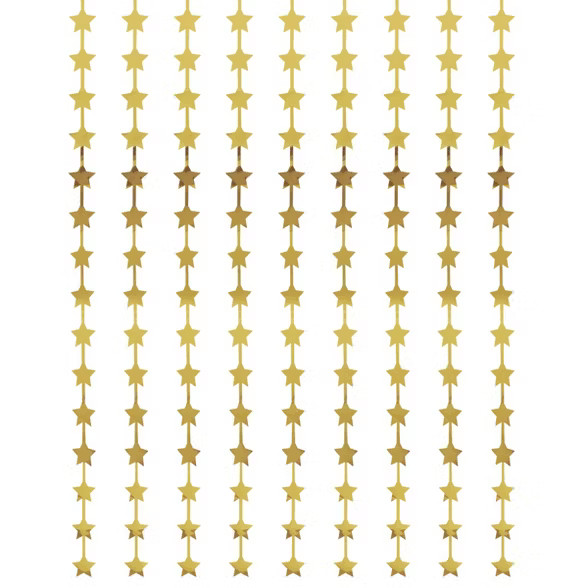 9ct Star Backdrop Party Decoration Gold - Spritz™ | Target