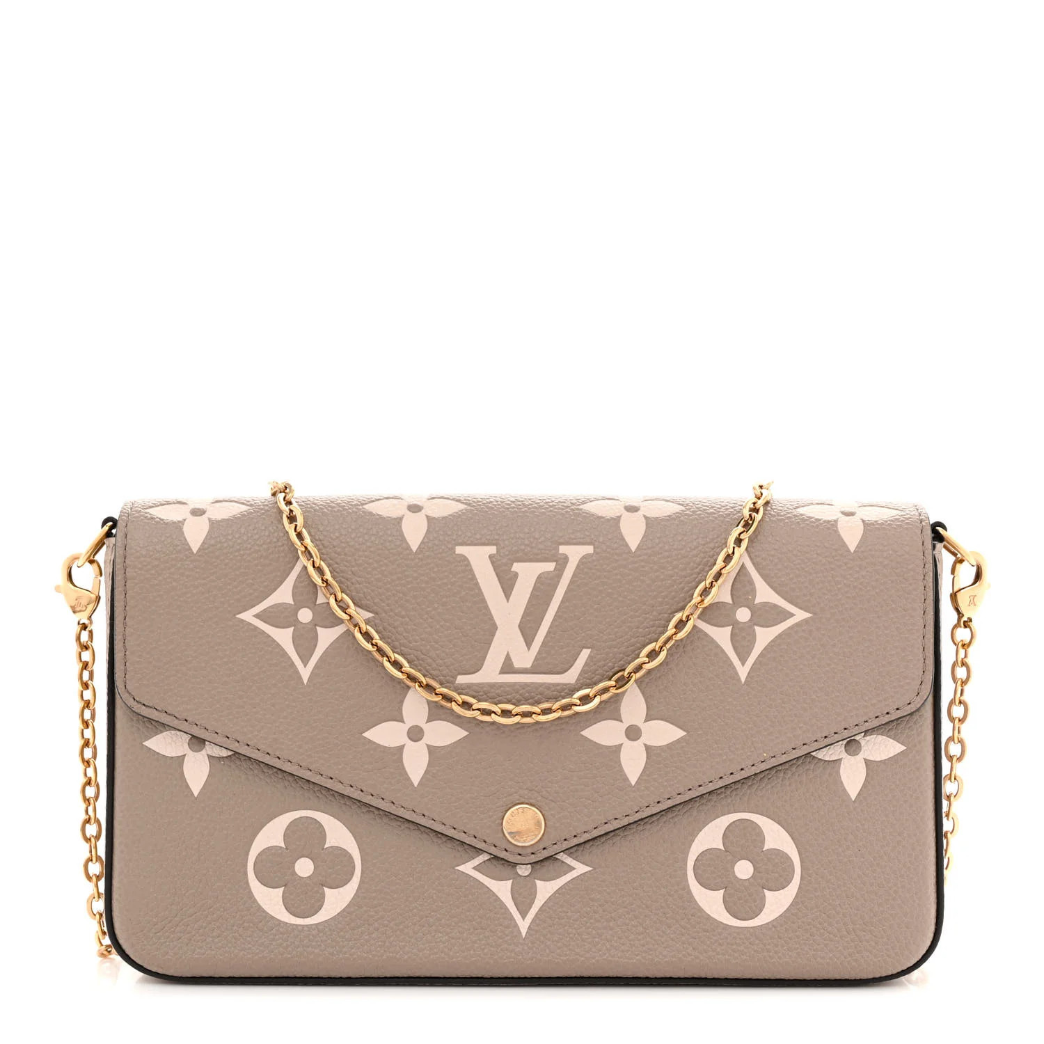 Empreinte Monogram Giant Felicie Pochette Tourterelle Creme | FASHIONPHILE (US)