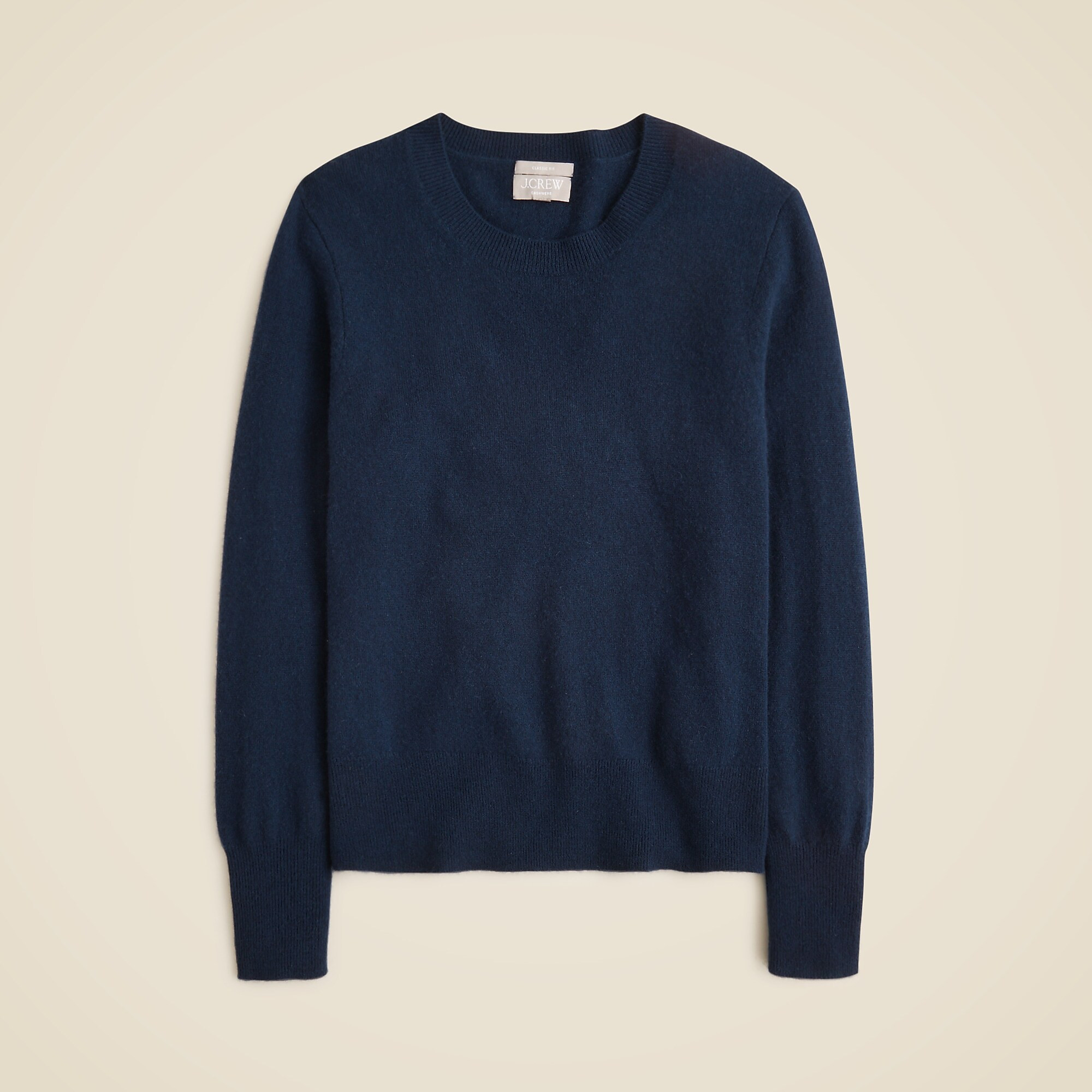 Cashmere classic-fit crewneck sweater | J. Crew US