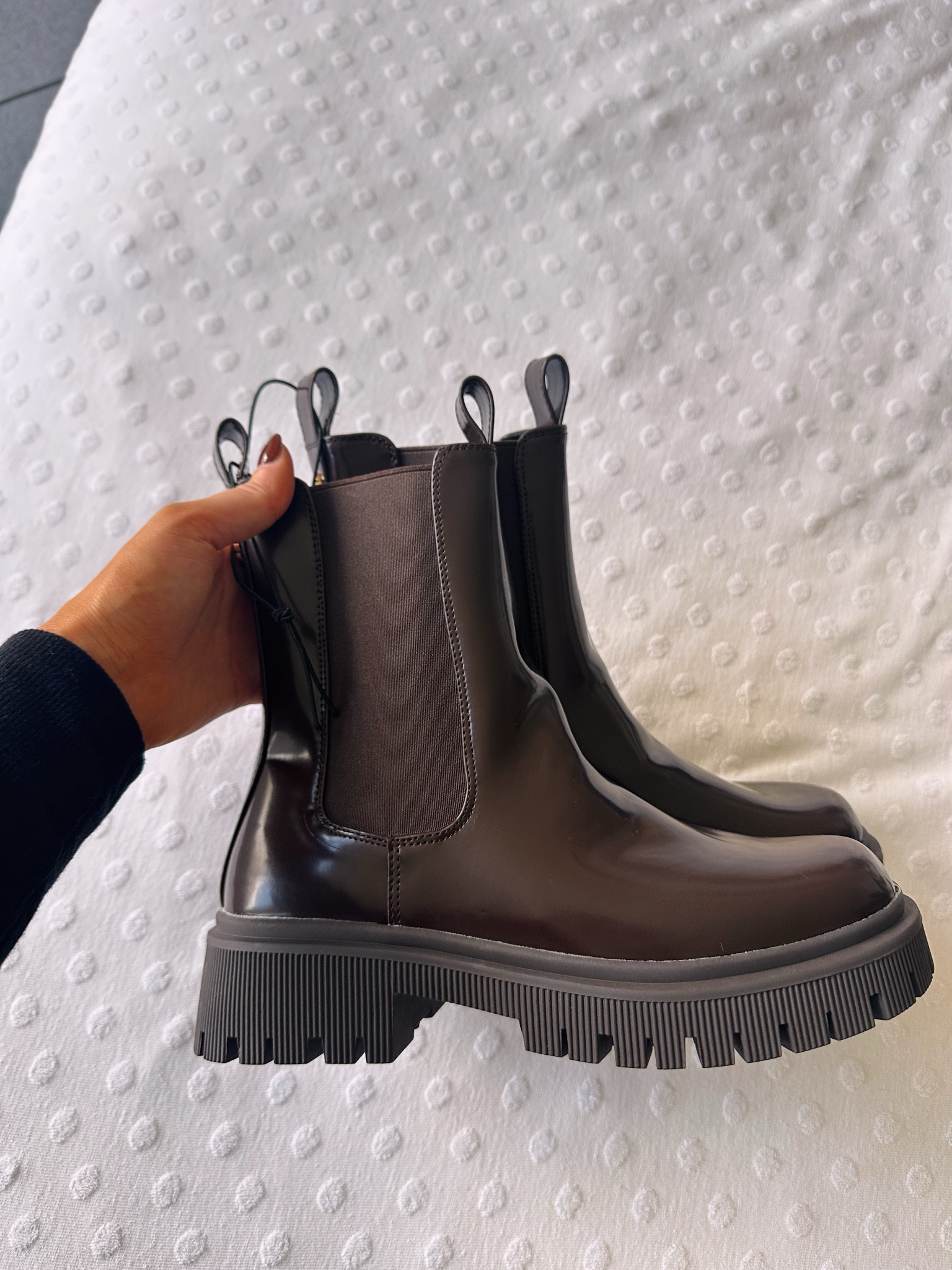 Chocolate brown ankle boots 🤎