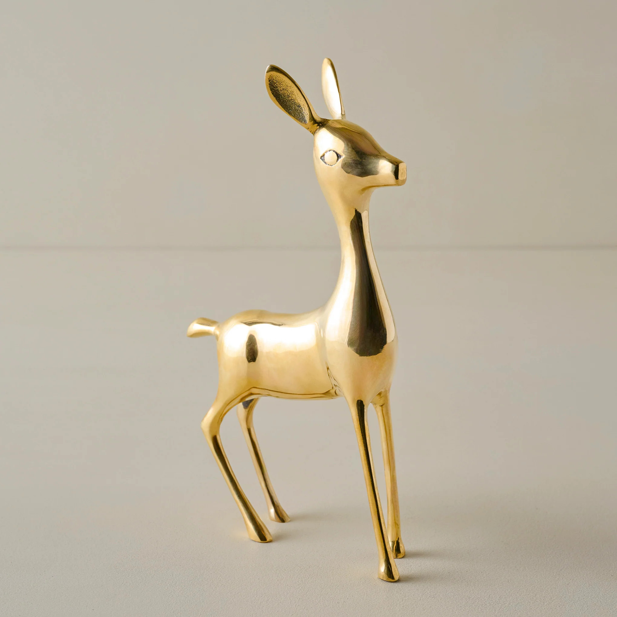Decorative Brass Deer | Magnolia