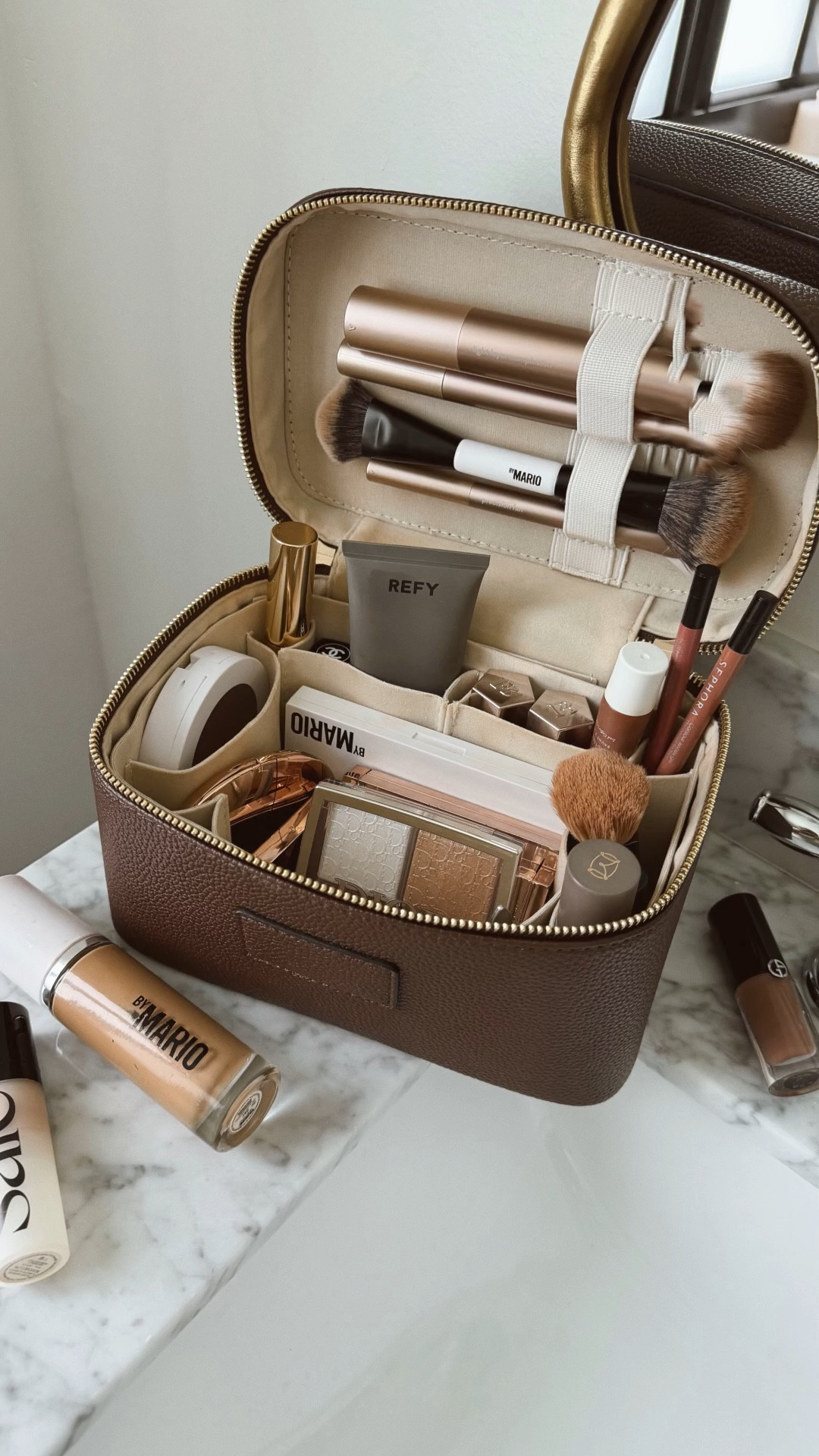 This makeup vanity bag is giving designer BUT it’s not the designer price  👀  linking both below & also my fav beauty from the Sephora spring sale ✨ (use code SPRINGSALE for 10-30% off during the Sephora spring sale) 


#MakeupBag #VanityBag #DesignerInspired #LookForLess #Amazon #AmazonFind #Beauty #Sephora #SephoraSale #Makeup

#LTKBeauty #LTKTravel #LTKSaleAlert