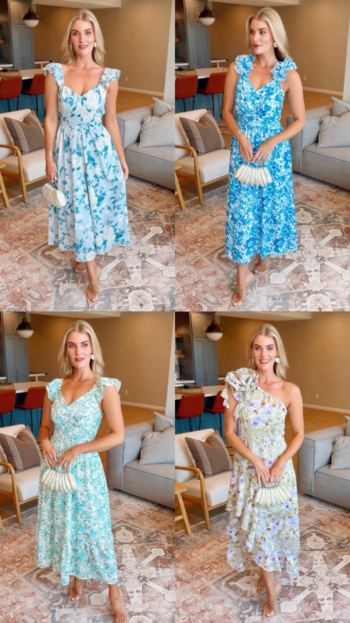 Wedding guest dresses, spring dresses, special occasion, dresses, floral dresses – wearing a small in everything. Discount codes below.

Smocked Flutter Sleeve Floral Maxi Dress With Pockets - 25% off with code: FQBJR95U until 5/5
One Shoulder Sleeveless High Low Floral Dress - 10% off with code: V2VOPFWG until 5/5
Floral Ruffle Sleeve Maxi Dress - 10% off with code: 9NYZ4OFW until 5/5

#LTKSaleAlert #LTKWedding #LTKSeasonal