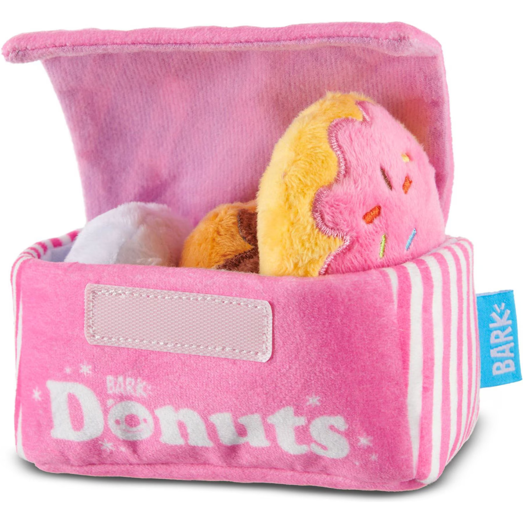 BARK Barker's Dozen Donuts Plush 4-in-1 Treat Dispensing Dog Toy | Chewy